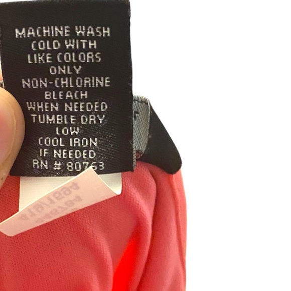 MODA International Y2K Ruched Mini Coral Halter Dress Size XS - Picture 7 of 7